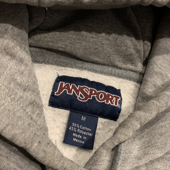 Vintage Jansport UAA University of Alaska Anchorage Hoodie Women's Medium Gray - Picture 3 of 7